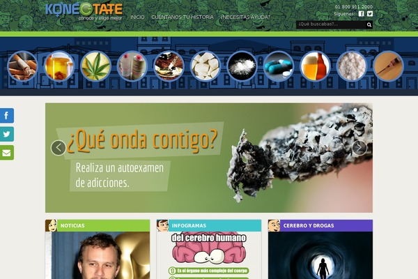 konectate.org.mx site used Conectate