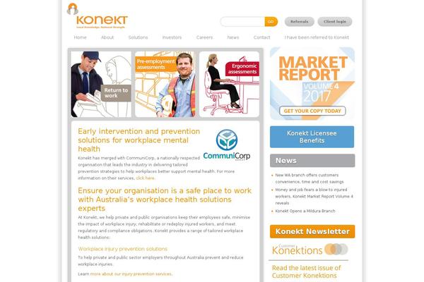 konekt.com.au site used Konekt