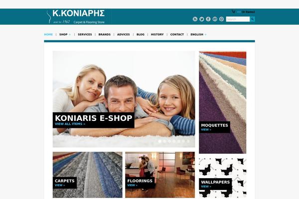 Shoppress theme site design template sample