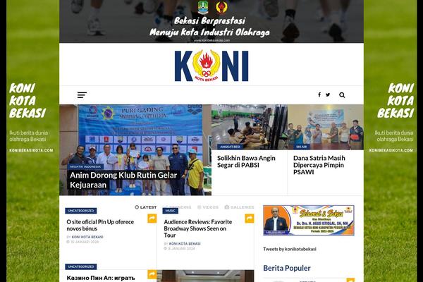 konibekasikota.com site used Koni-site