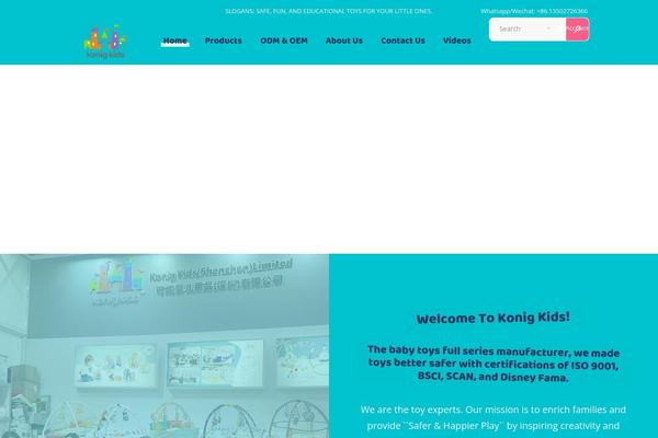 Cocco theme site design template sample