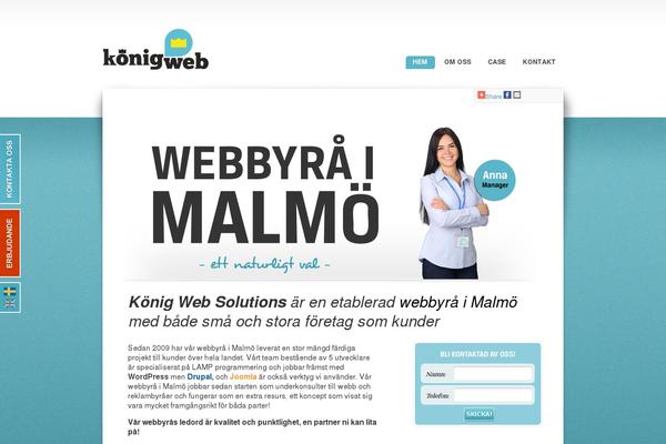 konigweb.se site used Koenigweb