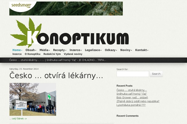 konoptikum.cz site used Quarkhanf