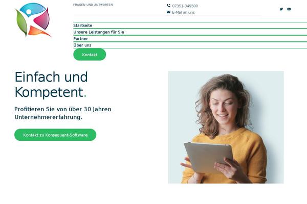 Avada theme site design template sample