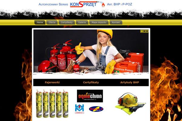 konsprzet.pl site used Konsprzet