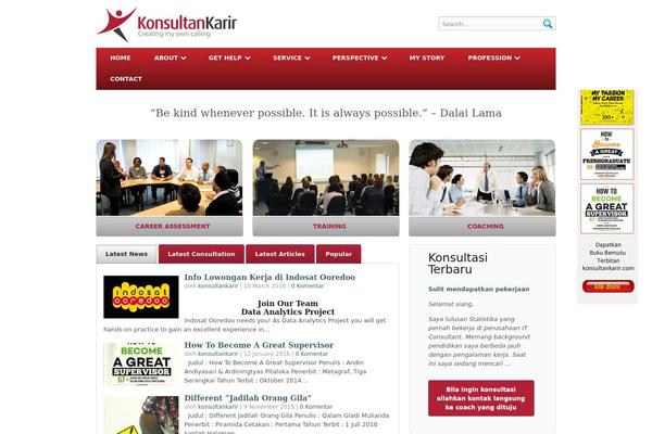 konsultankarir.com site used Kkarir