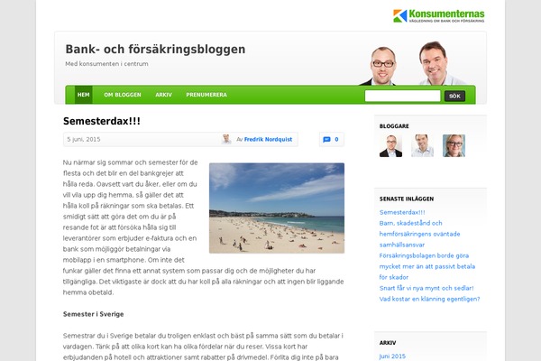 konsumenternasblogg.se site used Konsumenternas