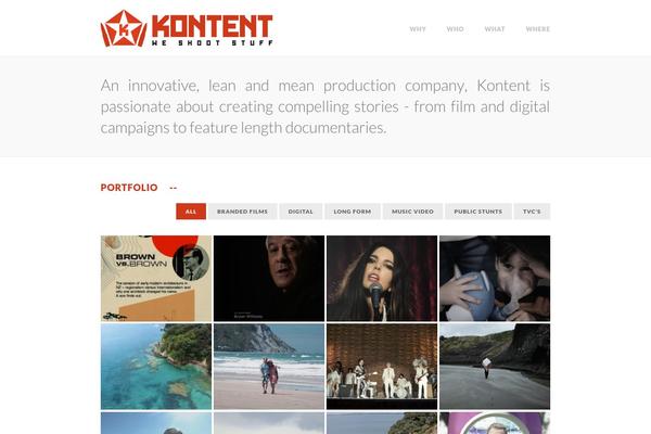 kontent.co.nz site used Longwave