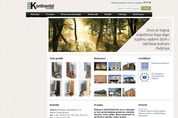 kontinental.biz site used Kont