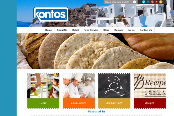 kontos.com site used Kontos