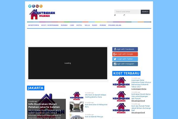 kontrakanmurah.net site used Romlah-ok