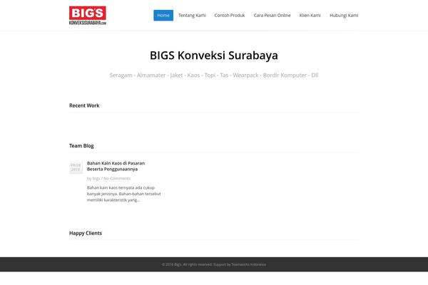 konveksisurabaya.com site used Bigs