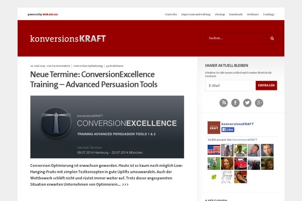 konversionskraft.de site used Konversionskraft_4.0