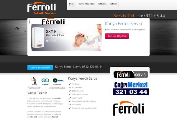 konya-ferroliservisi.com site used Versatile