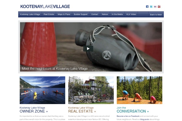 kootenaylakevillage.com site used Klv