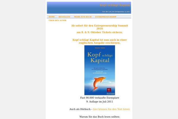 kopfschlaegtkapital.com site used Bamboo-10