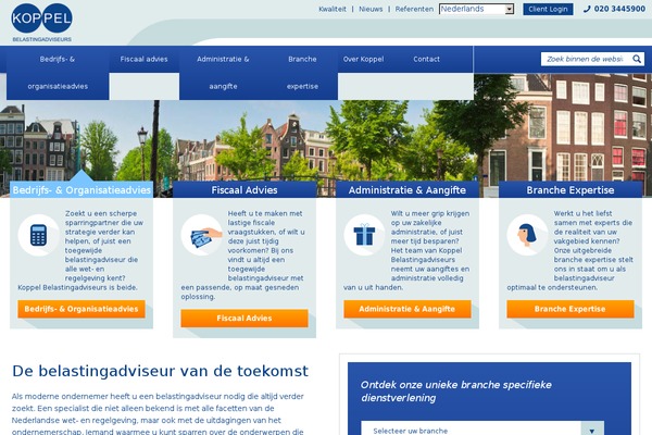 koppelbelastingadvies.nl site used Koppel