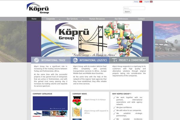 koprulojistik.com site used Kopru