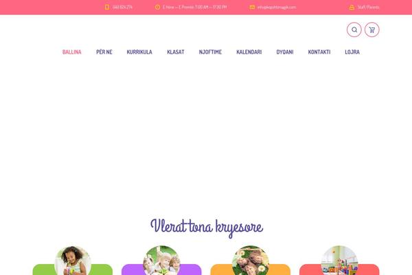 Smarty theme site design template sample