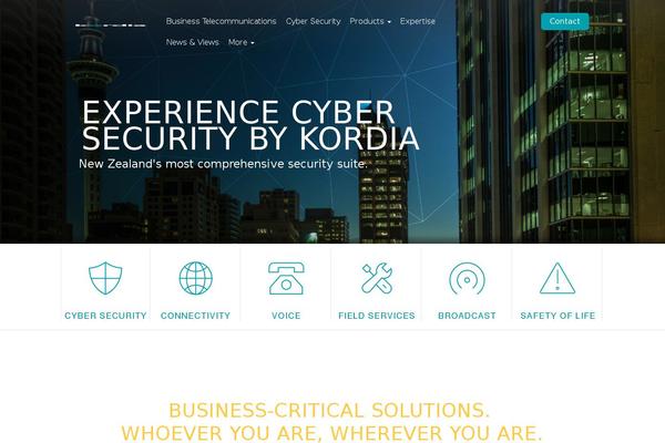 kordia.co.nz site used Kordia