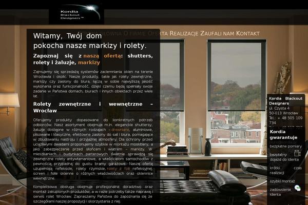 kordia.com.pl site used Kordia
