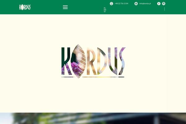 kordus.pl site used Kordus