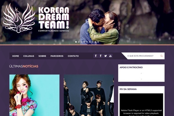 koreandreamteam.com.br site used Kdt