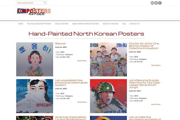 koreanposters.com site used Professional-plus