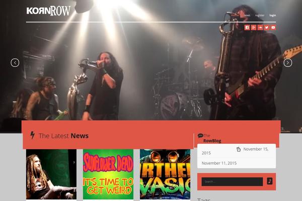 kornrow.com site used Musicflow