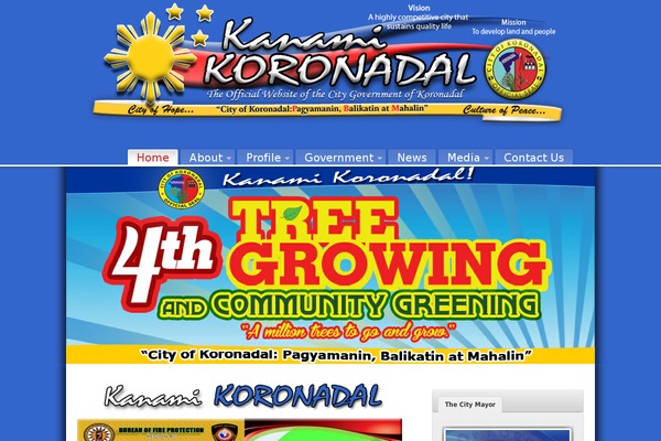 koronadal.gov.ph site used sesame
