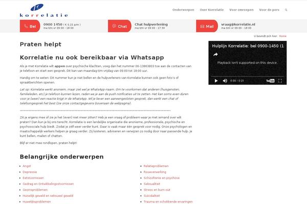 korrelatie.nl site used Korrelatie_child
