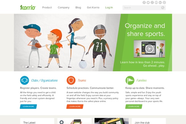 Frontier theme site design template sample