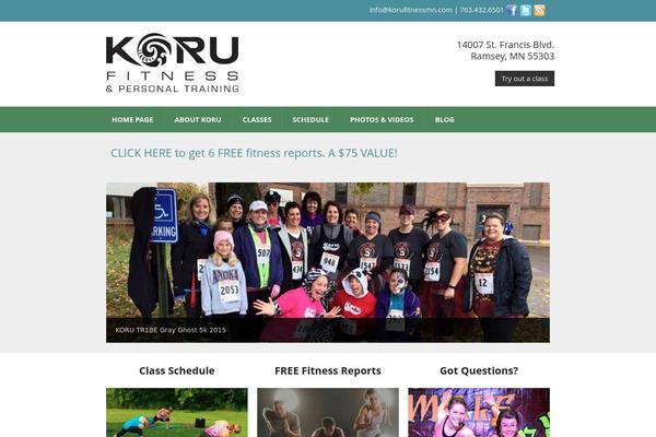 korufitnessmn.com site used Koru