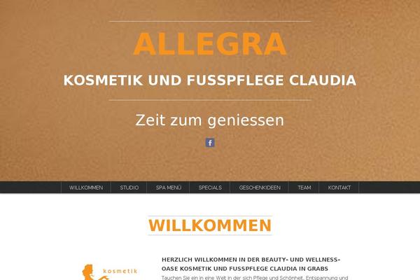 kosmetik-claudia.ch site used Scrn1