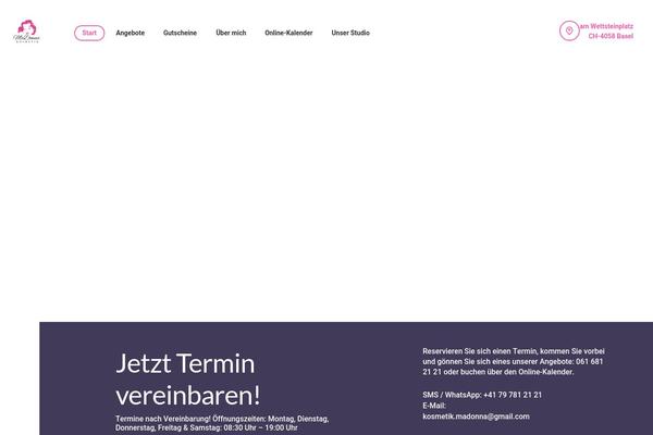 Renewal theme site design template sample