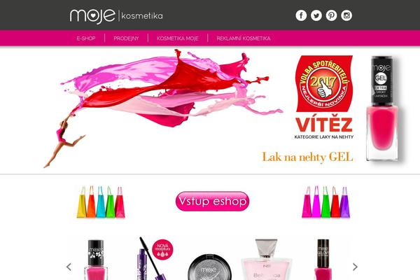 kosmetikamoje.cz site used Kosmetikamoje2014