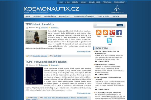 kosmonautix.cz site used Bluestation