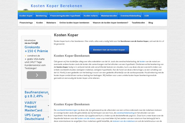GeneratePress theme site design template sample