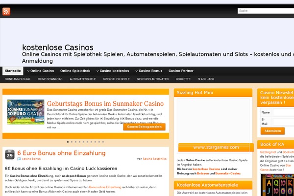 Site using ALO EasyMail Newsletter plugin