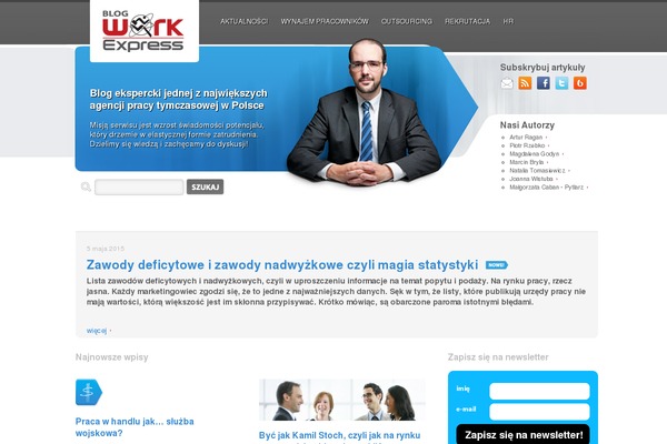 kosztypracy.pl site used Workexpress