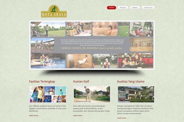 Themia theme site design template sample
