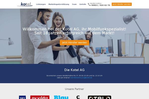 Divi theme site design template sample
