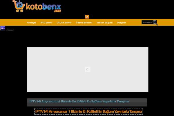 Koto theme site design template sample
