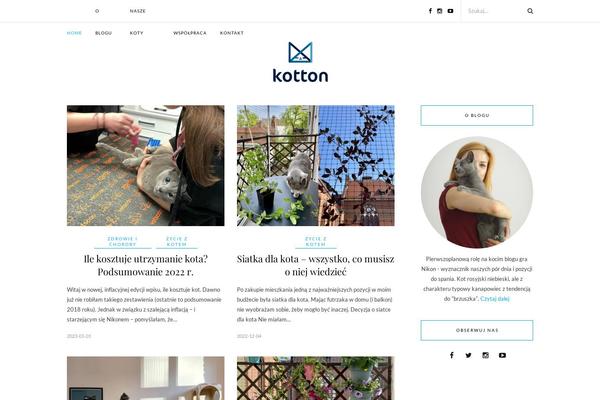 kotton.pl site used Rosemary