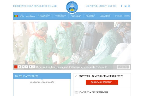 koulouba.ml site used Mali
