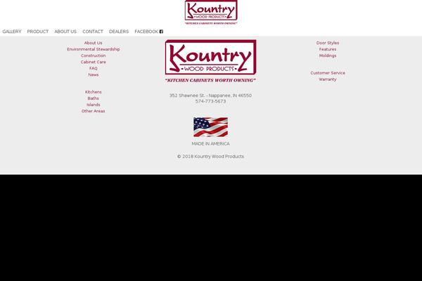 kountrywood.com site used Themify_ultra_child_theme