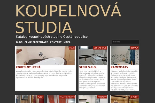koupelnovastudia.cz site used Fancier