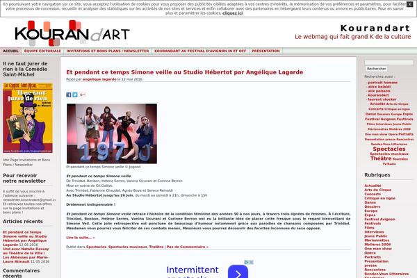 kourandart.com site used Andreas