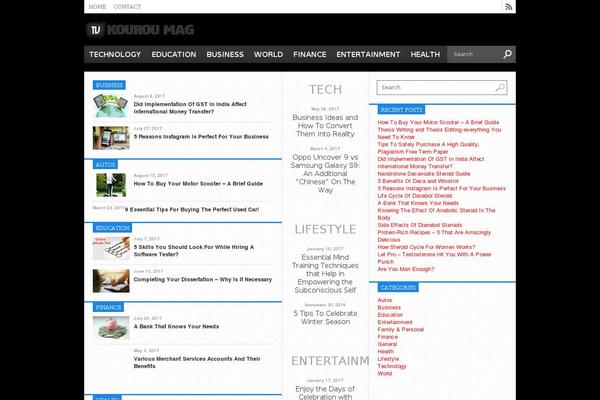 Hot Topix theme site design template sample