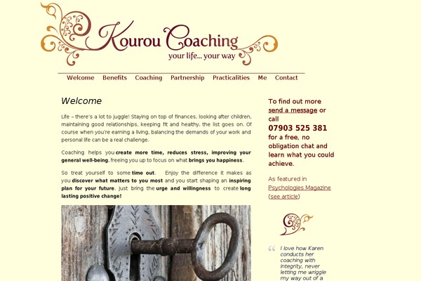 kouroucoaching.com site used R755-light